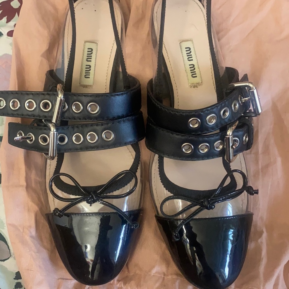 miu miu ballet flats